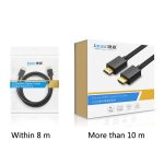 Jasoz 4K HDMI High-Definition-Projektorkabel Computer-Videokabel, sauerstofffreier Kupferkern, Kabellänge:, 0.5m, 1m, 1.5m, 2m, 3m, 5m, 8m, 10m, 12m, 15m, 20m – Bild 7