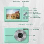 DC403L-AF 2,4-Zoll 16X Zoom HD Digitalkamera Mini Kinder Fotokamera, US Plug, UK Plug, EU Plug – Bild 4