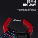 ANENG DT266 Automatisches hochpräzises Zangenmultimeter mit Summer, DT266 Yellow, DT266 Red – Bild 5
