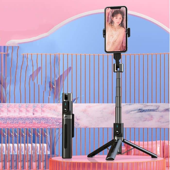 TBD0601889301.jpg Handy-Stativ, Bluetooth-Fernbedienung, Live-Selfie-Stick, Spezifikation:, P96, P96D Single Light, P96D2 Double Light – Bild 1