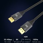 DP1.4 Version 8K DisplayPort Stecker auf Stecker Computermonitor HD-Kabel, 0.5m, 1m, 1.5m, 2m, 3m, 5m, 7m, 10m – Bild 6