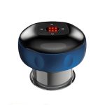 Elektrisches Schröpfmassagegerät, 6-speed USB Plug-in, Blue, Black, Red Wine, 6-speed Charging