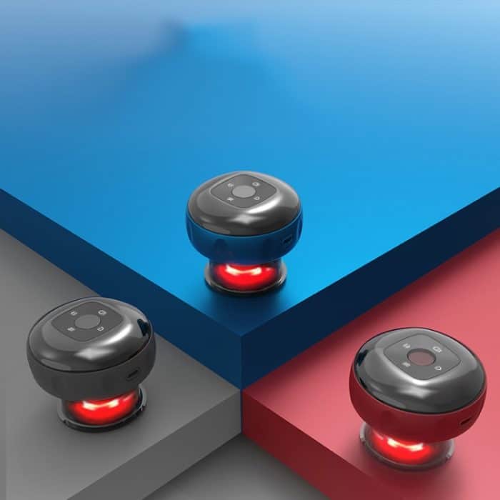 Elektrisches Schröpfmassagegerät, 6-speed USB Plug-in, Blue, Black, Red Wine, 6-speed Charging – Bild 2