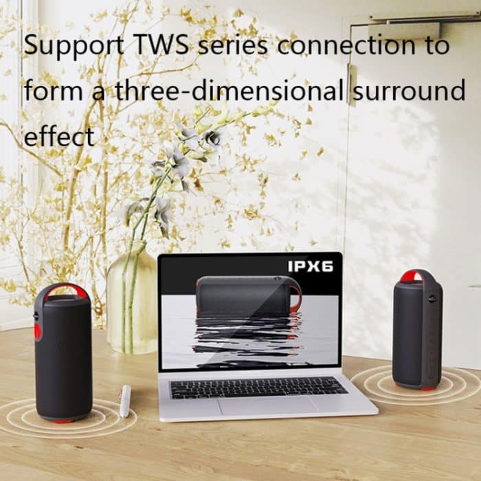 HY01 20W wasserdichter Bluetooth-Stereo-Sound-Lautsprecher für den Außenbereich – Bild 7