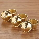 2 Stück reines Kupfer verdickter Wasserbecher für Buddha, Small, Medium, Large – Bild 6
