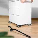 5-in-1-Universalrad zum Bewegen schwerer Gegenstände, Square Aggravated, Black Square Aggravator, Black Round Aggravator – Bild 5