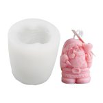DIY-Weihnachtskerzen-Aromatherapie-Gips-Silikonform, Form:, Santa, Simple Christmas Tree, Triangular Christmas Tree, Christmas Gift, Single Stereo, Snow House 3, Single Christmas Cylinder, Origami Christmas Tree, 8 Cone Contest Christmas Tree, Matsi Kot