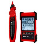Wiederaufladbarer, einstellbarer Netzwerkkabeltester, Wire Tracker, POE-Kabeltester, ET616 (Red), ET618 (Red), ET616, ET618
