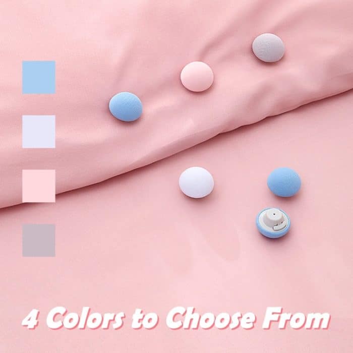 8 Stück abriebfester, pilzförmiger Quiltfixierer mit One-Touch-Entriegelung, Pink+Cloth Needle, Gray+Cloth Needle, Blue+Cloth Needle, White+Cloth Needle, Light Pink+Gum Needle, Light Blue+Glue Needle, White+Glue Needle – Bild 5