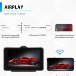 A3135 7 Zoll HD Wired Smart Screen mit Wireless CarPlay + Android Auto + Android, Without Camera, With Camera – Bild 10