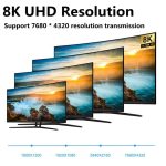 1.4 Version DP-Kabel, vergoldete Schnittstelle, 8K-High-Definition-Display-Computerkabel, 1m, 1.5m, 2m, 3m, 5m, 10m – Bild 4