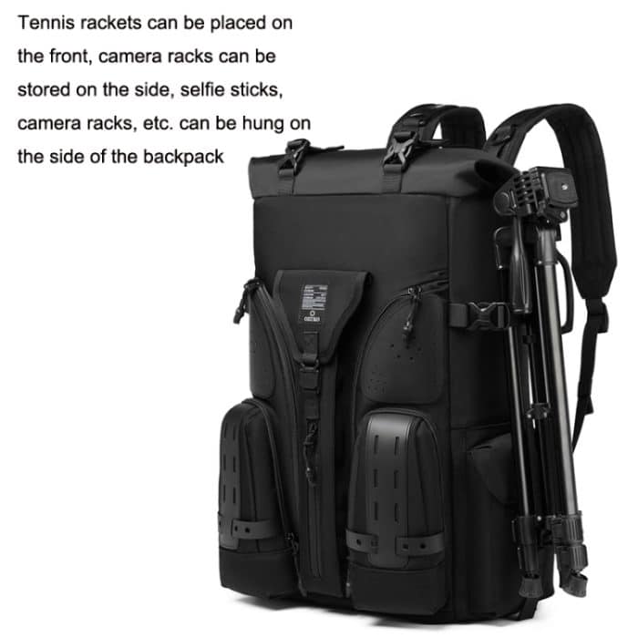 Ozuko 9631 Wasserdichter Outdoor-Rucksack, große Kapazität, Reise-Baseballtasche – Bild 7