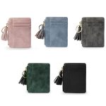 Dünnes und leichtes Kartenetui mit großem Fassungsvermögen. Niedliche Mini-Geldbörse – Bild 2