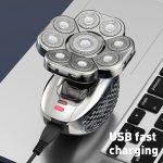 9 Messerkopf Multifunktionaler USB-Rasierer Ganzkörper-Wasserwaschrasierer Männer Haarkahl, Single Machine, 6 In 1 – Bild 6