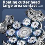 9 Messerkopf Multifunktionaler USB-Rasierer Ganzkörper-Wasserwaschrasierer Männer Haarkahl, Single Machine, 6 In 1 – Bild 8