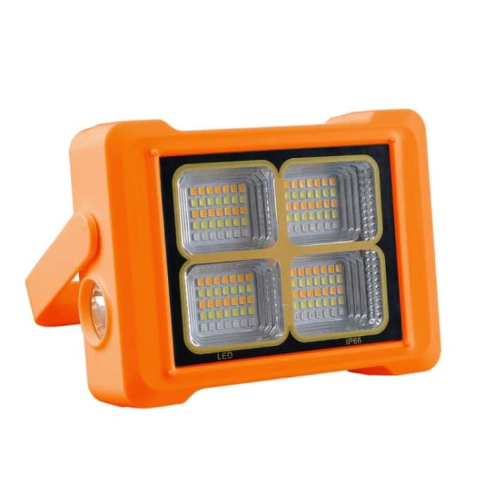 Solar-Flutlicht, tragbare Taschenlampe, Notfall-Arbeitslicht, 144 LEDs – Bild 1