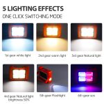 Solar-Flutlicht, tragbare Taschenlampe, Notfall-Arbeitslicht, 144 LEDs – Bild 3