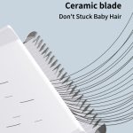 Elektrischer, wasserdichter Friseur-Kinder-Haarschneider, geräuscharm, wiederaufladbar, Push-Clipper, Digital Version White, Suction Upgrade Version White – Bild 6