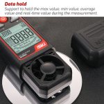 Hochpräzises Windgeschwindigkeitsinstrument, Windvolumentester, tragbares Windgeschwindigkeitsmessgerät, TASI TA641A, TASI TA641B – Bild 7