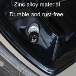 4 teile/satz Skeleton Metall Reifen Ventil Kappen Automobil Modifikation Universal Ventil Kern Abdeckung – Bild 5