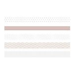 5 Rollen/Box 3 m Washi DIY Dekorationshandbuch-Klebeband-Set, Dark Blue, Point and Line, Spring Bud, Cyan Dew, Pop, Girly Pink, Pine, Vine, Summer, Night Dance, Cherry Dye, Ocher – Bild 2