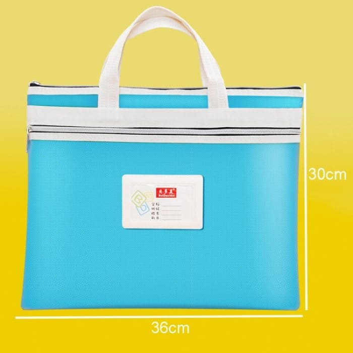 BeiDuoMei Studenten-Aktentasche, A4, doppellagig, klassifizierte Aufbewahrung, Prüfungspapier-Datentasche – Bild 3