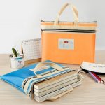 BeiDuoMei Studenten-Aktentasche, A4, doppellagig, klassifizierte Aufbewahrung, Prüfungspapier-Datentasche – Bild 9