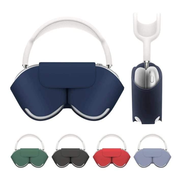 Für AirPods Max Kopfhörer-Schutzhülle, weiche Hülle, Black, Purple, Blue – Bild 2