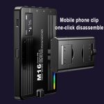 Wiederaufladbares Taschenlicht, Mini-Fotografie-Licht, LED-Außenaufnahme-Zusatzlicht, Desiontal M15 3 Color Temperature, Desiontal M16 RGB – Bild 7