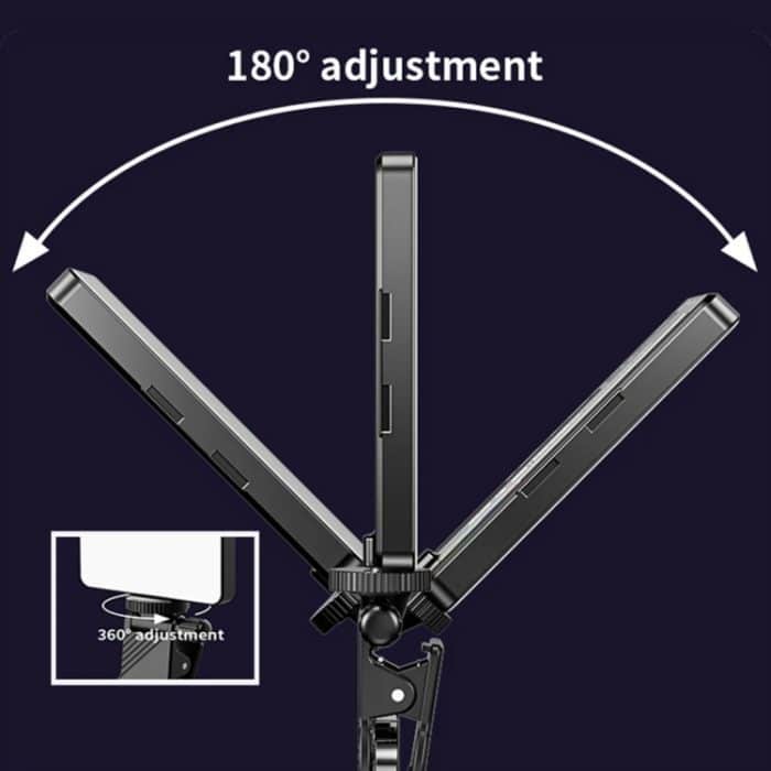 Wiederaufladbares Taschenlicht, Mini-Fotografie-Licht, LED-Außenaufnahme-Zusatzlicht, Desiontal M15 3 Color Temperature, Desiontal M16 RGB – Bild 9
