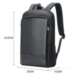 Bopai First-Layer-Business-Pendler-Laptop-Rucksack aus Rindsleder, wasserdicht und leicht, 61-122731, 61-122721 – Bild 4