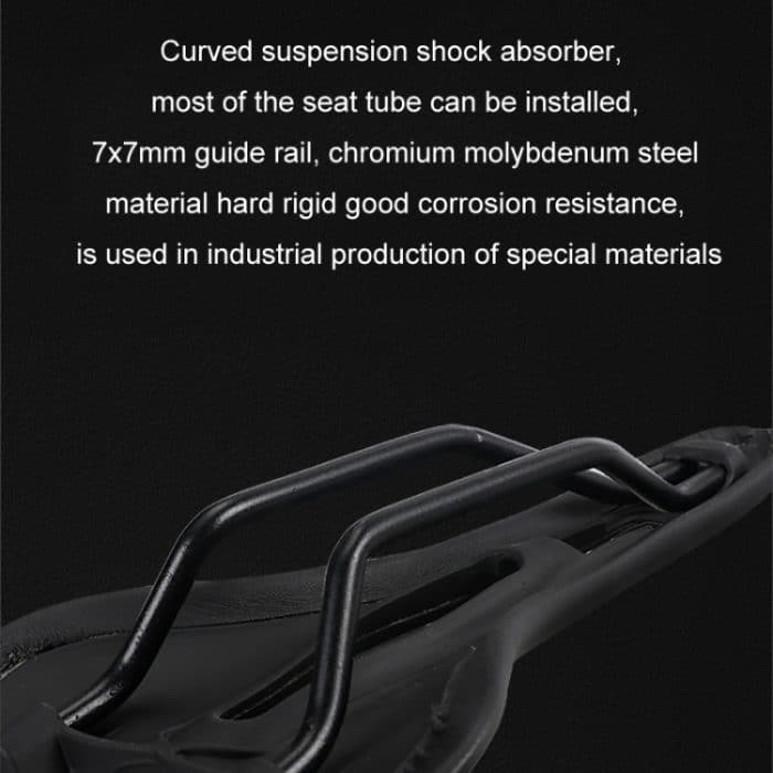 TOSEEK Mountainbike Sattel Rennrad Fahrradsitz Zubehör, Black, White, Red, Black Red, Black Green, Black Yellow, Black White – Bild 5