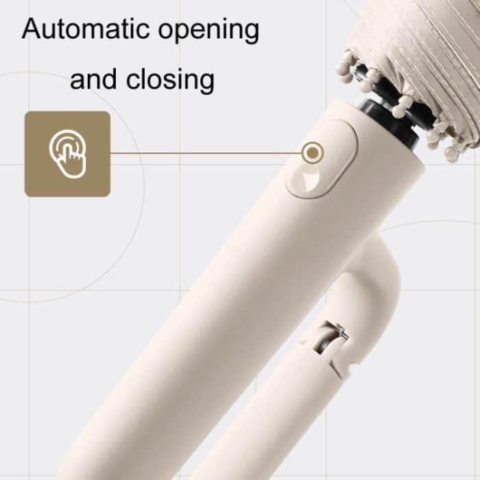 Vollautomatischer Regenschirm für Regen oder Sonnenschein, faltbar, Unisex, Sonnenschutz, Forward Beige 105cm, Forward Blue 105cm, Forward Gray 105cm, Forward Beige 125cm, Forward Blue 125cm, Forward Gray 125cm, Reverse Beige 105cm, Reverse Blue 105cm... – Bild 6