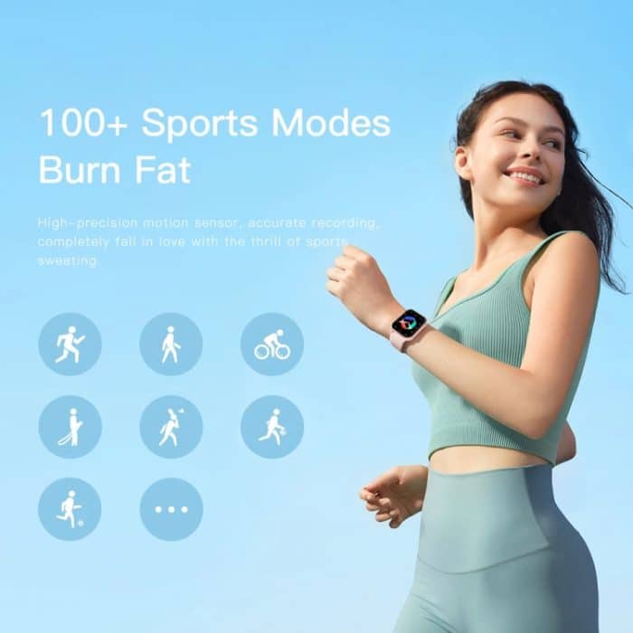 1,83-Zoll-Touchscreen, Bluetooth-Smartwatch mit KI-Stimme, Überwachung von Herzfrequenz, Blutsauerstoff, Blutdruck und Schlaf – Bild 3