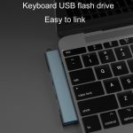 Seitlicher Stecker Drahtlose Dockingstation 4 In 1 Multifunktionale Computerkabel-Hubs, Type-C 3.0 Silver, Type-C 3.0 Gray, USB 3.0 Silver, USB 3.0 Gray – Bild 5