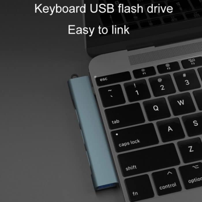 Seitlicher Stecker Drahtlose Dockingstation 4 In 1 Multifunktionale Computerkabel-Hubs, Type-C 3.0 Silver, Type-C 3.0 Gray, USB 3.0 Silver, USB 3.0 Gray – Bild 5