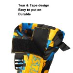 AOTU AT8913 1 Paar Kinder Reiten Skifahren wasserdichte Wadenprotektoren Outdoor Sanddichte Schuhüberzüge, Blue L, Red L, Blue Cat L, Pink Cat L, Blue Cat M – Bild 3