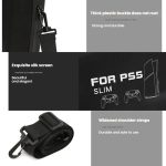 BKANO For Sony PS5 Slim Storage Bag Hard-Shell Shoulder Suitcase Storage Case – Bild 8