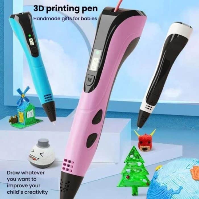 3D Printing Pen Kids Education Drawing DIY Doodle Stereoscopic Drawing 3D Pen – Bild 4