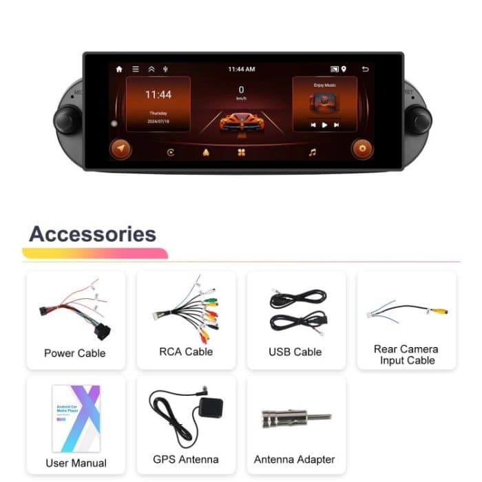 For Volkswagen Beetle 2002-2010 6.86 inch 2+64G Horizontal Screen Android Car Player, Standard, Standard+AHD+Microphone – Bild 2
