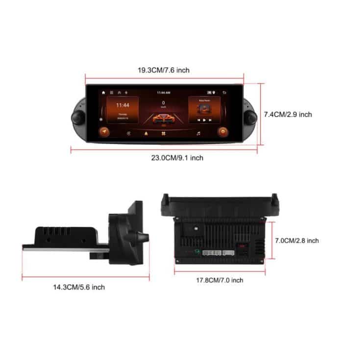 For Volkswagen Beetle 2002-2010 6.86 inch 2+64G Horizontal Screen Android Car Player, Standard, Standard+AHD+Microphone – Bild 15