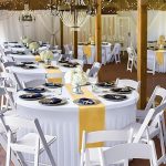 Polyester Elastic Tablecloth Cover Wedding Banquet Party Decoration Round Table Skirt Office Tablecloth, 4FT, 5FT, 6FT – Bild 11