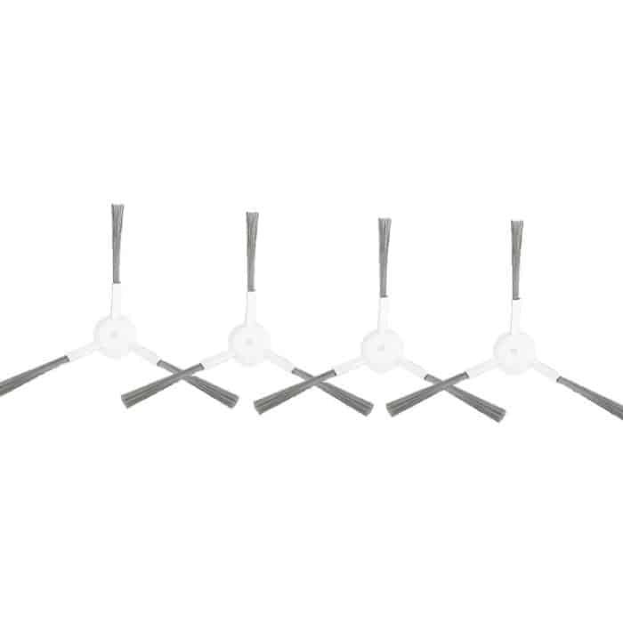 For Xiaomi Robot Vacuum X20 Max / D109GL Parts, Hair-cut Brush, 4pcs Side Brush, Carbon Dust Bag, Rubber Roller Cover, Bristle Roller Cover – Bild 1