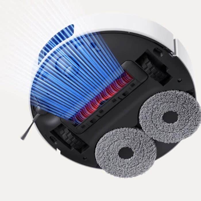 For Xiaomi Robot Vacuum X20 Max / D109GL Parts, Hair-cut Brush, 4pcs Side Brush, Carbon Dust Bag, Rubber Roller Cover, Bristle Roller Cover – Bild 4