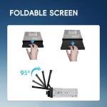 7 inch Universal Manual Retractable Screen Car MP5 Player Car Center Control All-in-One Wired Carplay, Standard, Standard+12 Light Camera – Bild 16