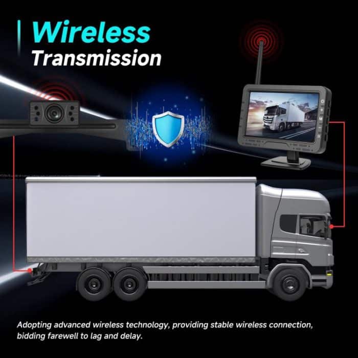 4.3 inch Digital Wireless HD 1 To 1 Reversing Display Car Center Control All-in-One Machine, With Long License Plate Holder North America, With Short License Plate Holder Europe – Bild 7