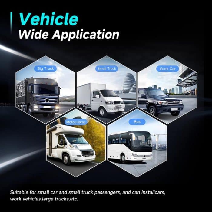 4.3 inch Digital Wireless HD 1 To 1 Reversing Display Car Center Control All-in-One Machine, With Long License Plate Holder North America, With Short License Plate Holder Europe – Bild 8