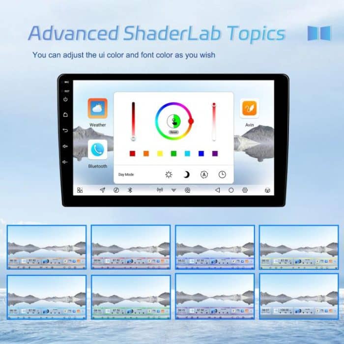 7 Inch 4+64G WiFi Version Dual Butt Universal Bluetooth Wireless Carplay Car Navigation Center Control, Standard, Standard+AHD+Mic – Bild 17