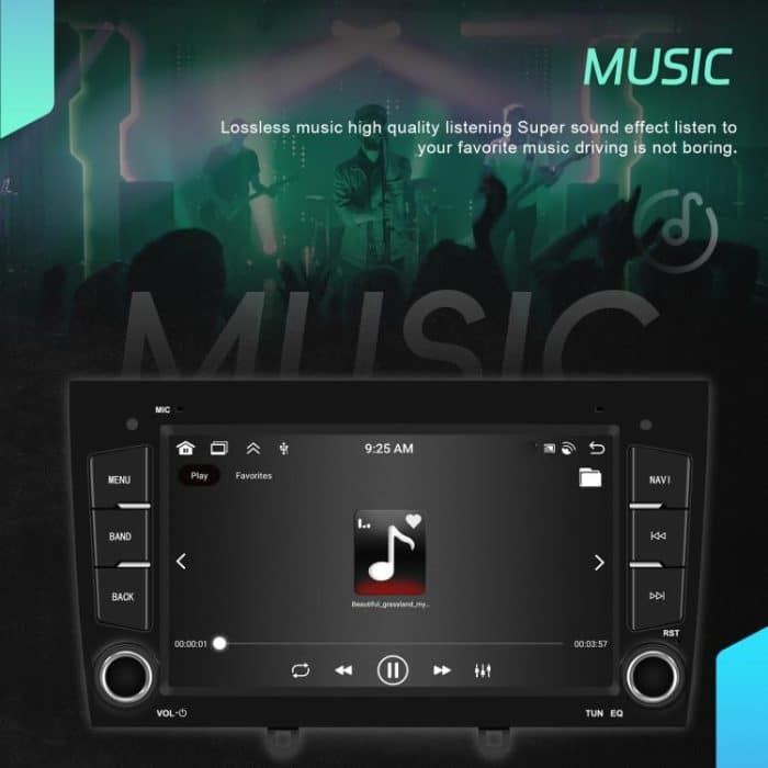 For Peugeot 408 7 inch Horizontal Screen Carplay Car Player Car Navigation Center Control, Standard, Standard+AHD – Bild 11