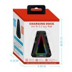 For Nintendo Switch 2 Joy-Con Controllers 4 In 1 Triangular Charging Base With RGB Light, S219 – Bild 11